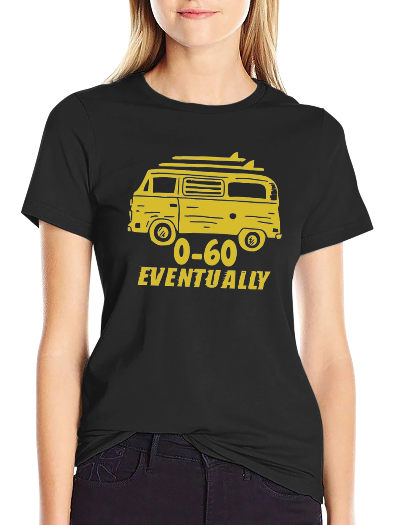 Retro Van T-Shirt - 0-60 Eventually