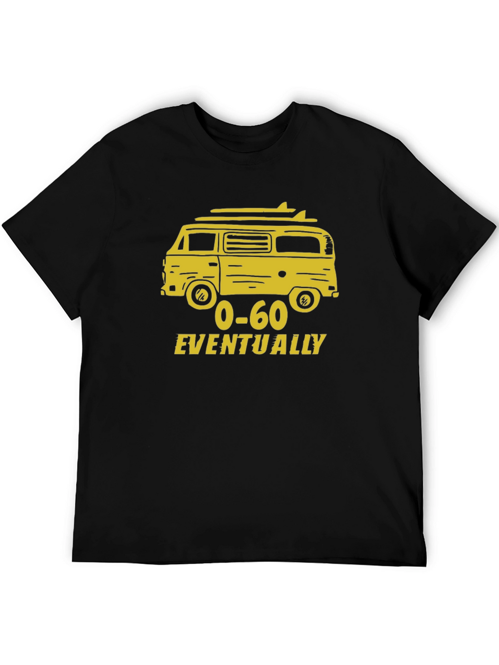 Retro Van T-Shirt - 0-60 Eventually