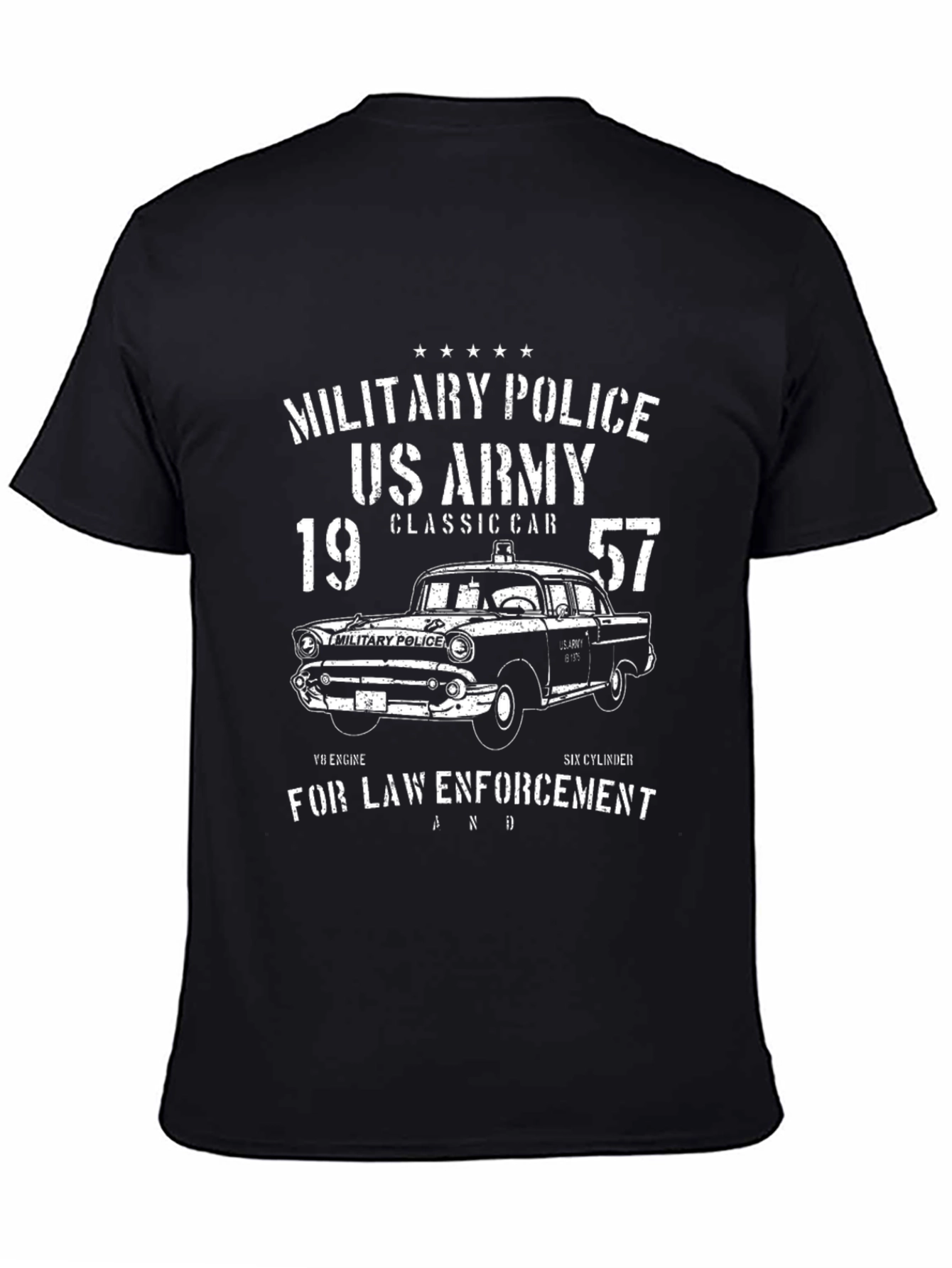 Military Police US Army Classic Car T-Shirt