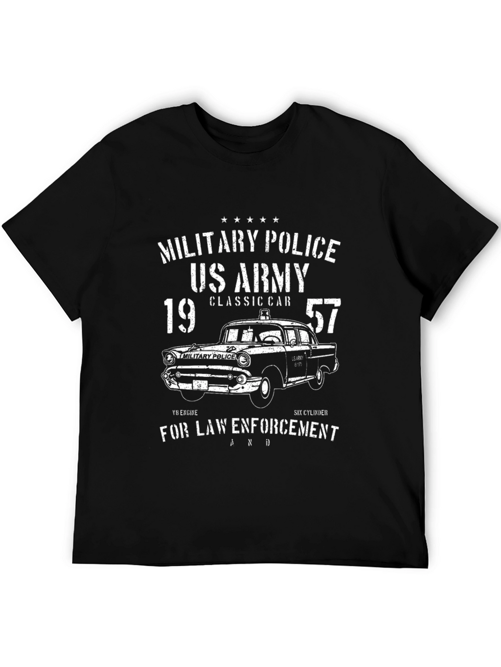 Military Police US Army Classic Car T-Shirt