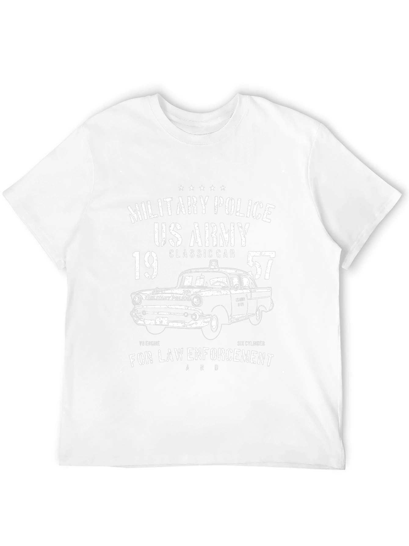 Military Police US Army Classic Car T-Shirt