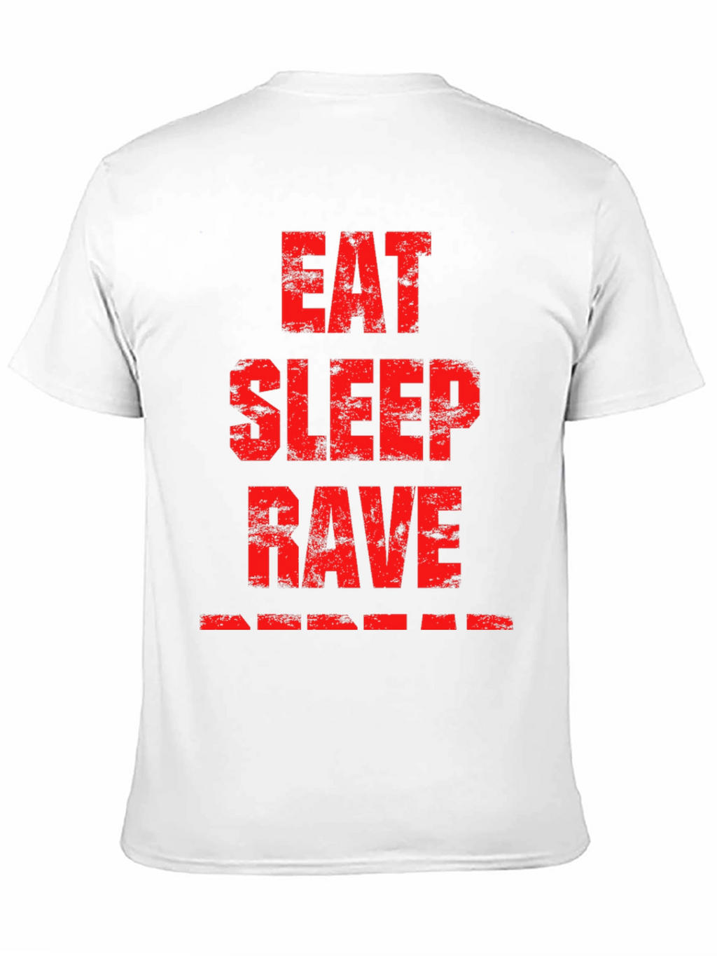Eat Sleep Rave Black Graphic T-Shirt