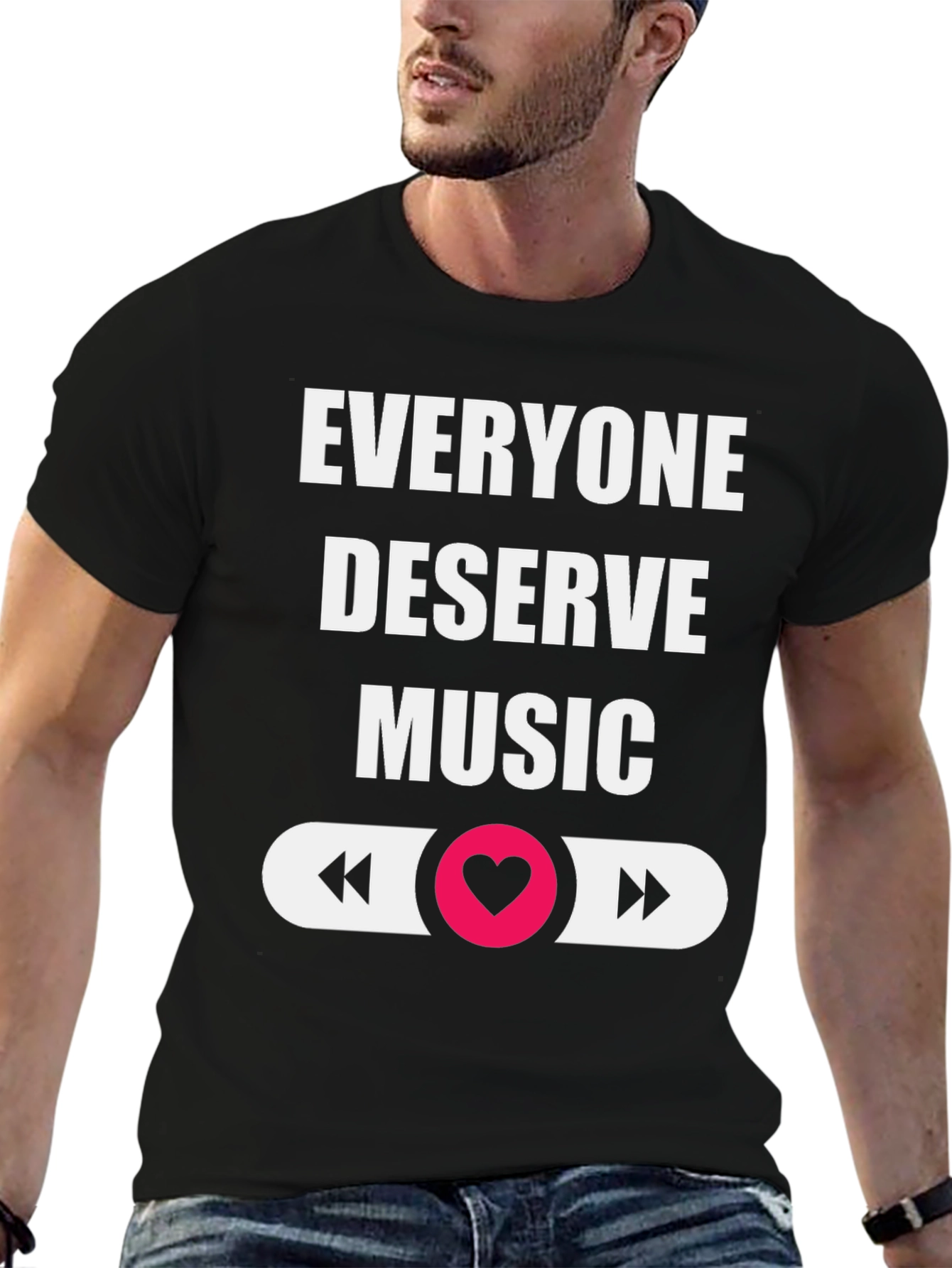 Everyone Deserves Music Graphic Tee