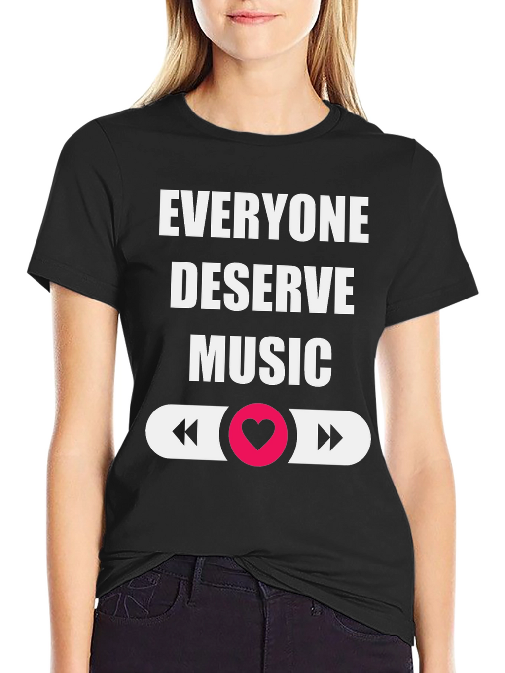 Everyone Deserves Music Graphic Tee