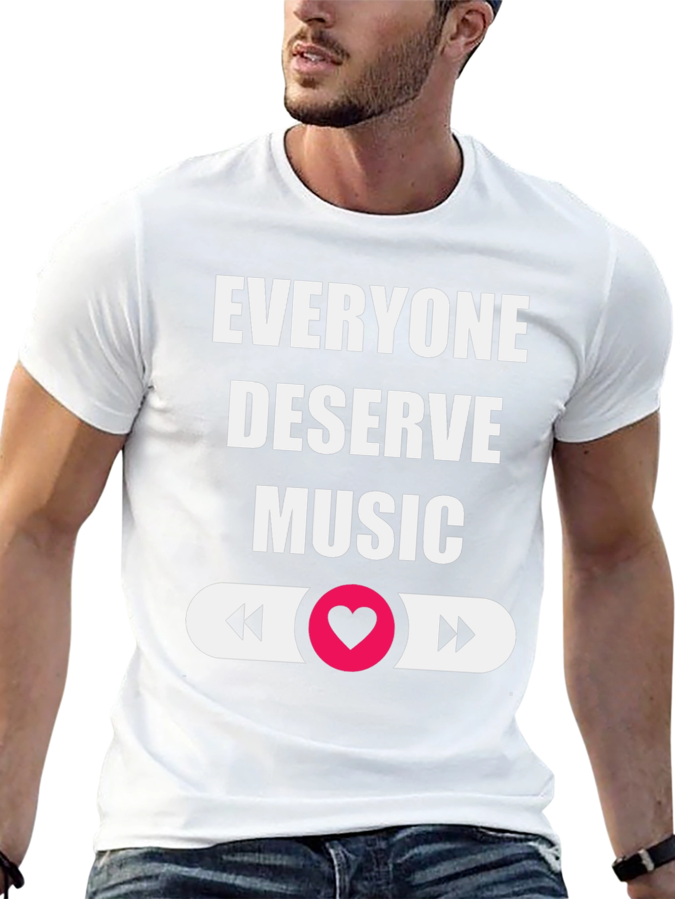 Everyone Deserves Music Graphic Tee