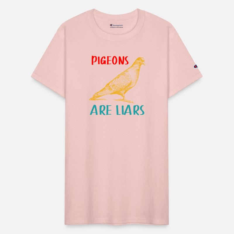 Pigeons Are Liars Funny Retro Pigeon