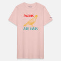 Pigeons Are Liars Funny Retro Pigeon