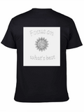 Focus on Whats Best Sunflower Graphic Tee