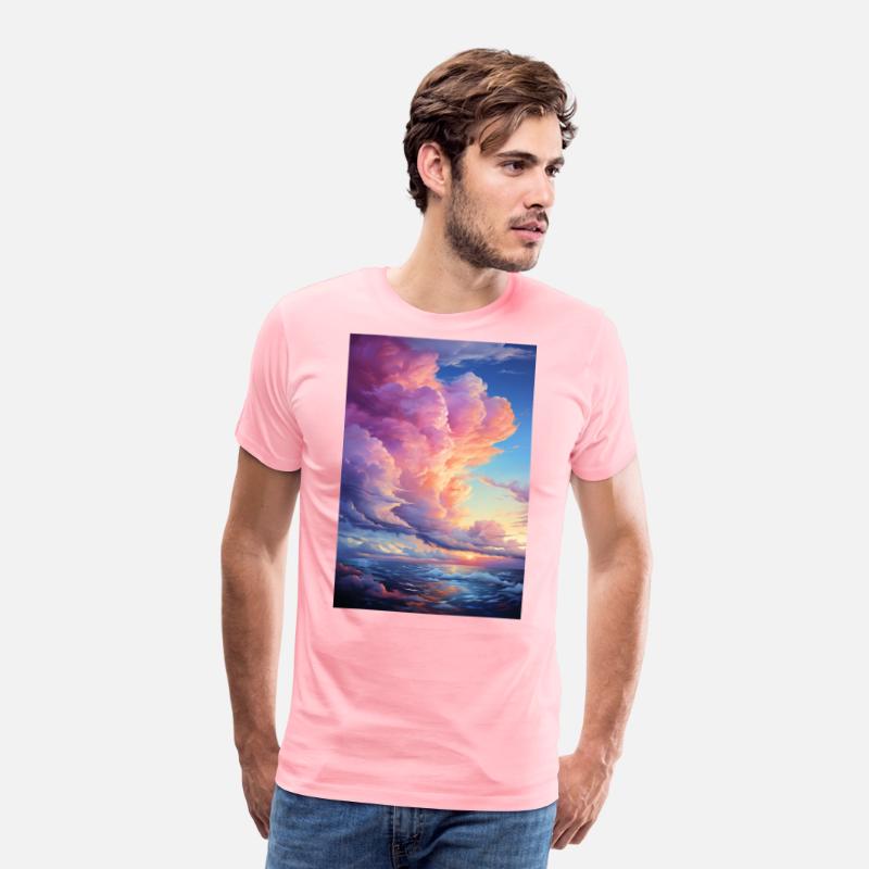Pink Sky And Blue Sea - Beautiful