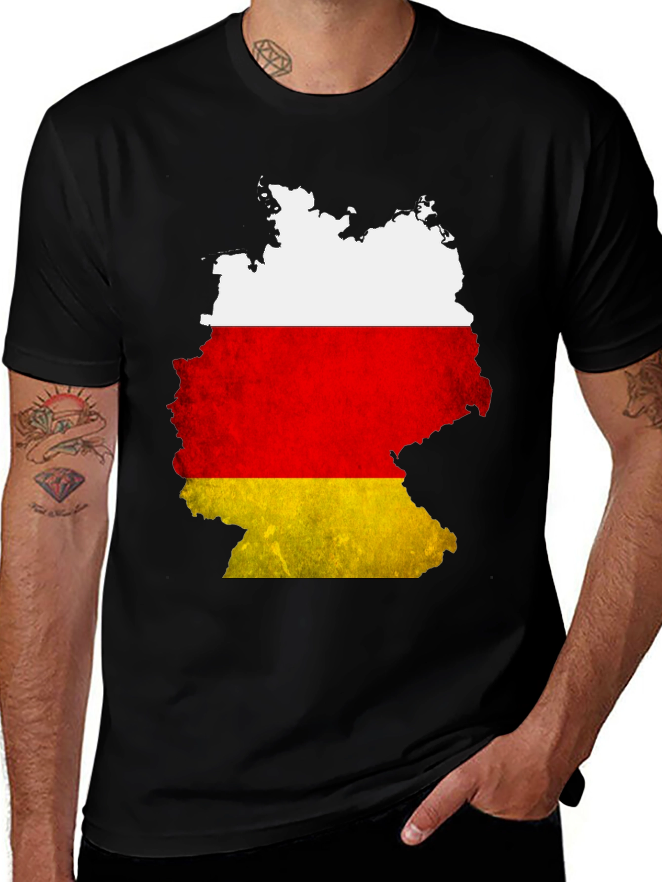 Germany Flag Graphic T-Shirt