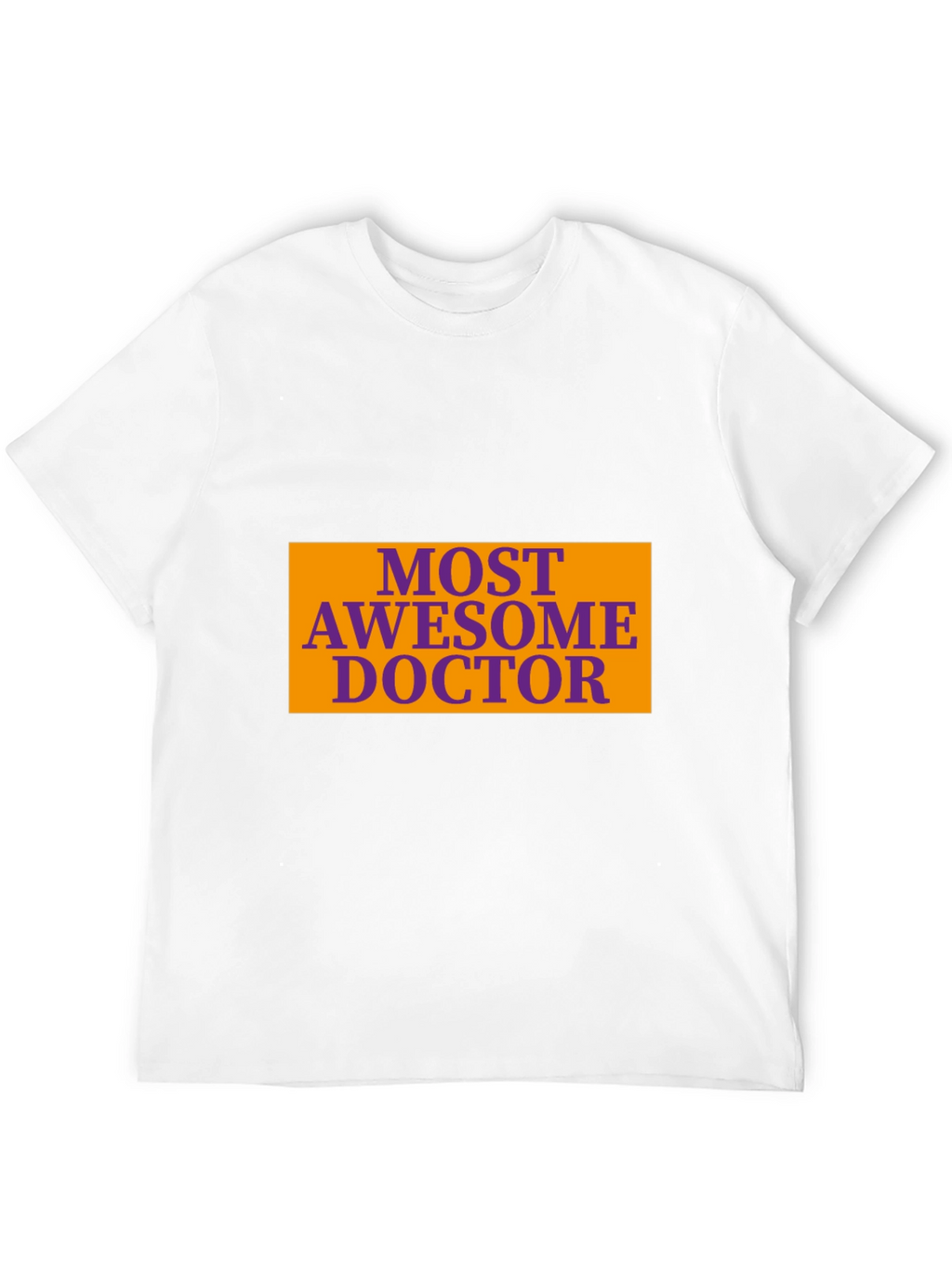 Most Awesome Doctor Graphic Tee - Black T-Shirt