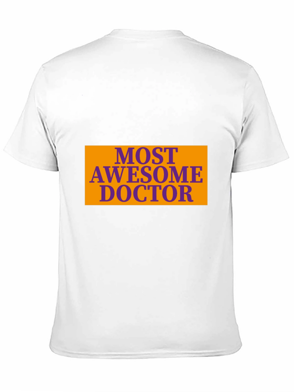 Most Awesome Doctor Graphic Tee - Black T-Shirt