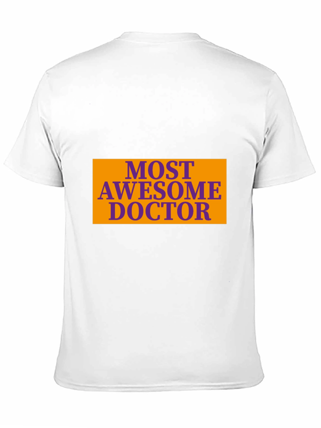 Most Awesome Doctor Graphic Tee - Black T-Shirt