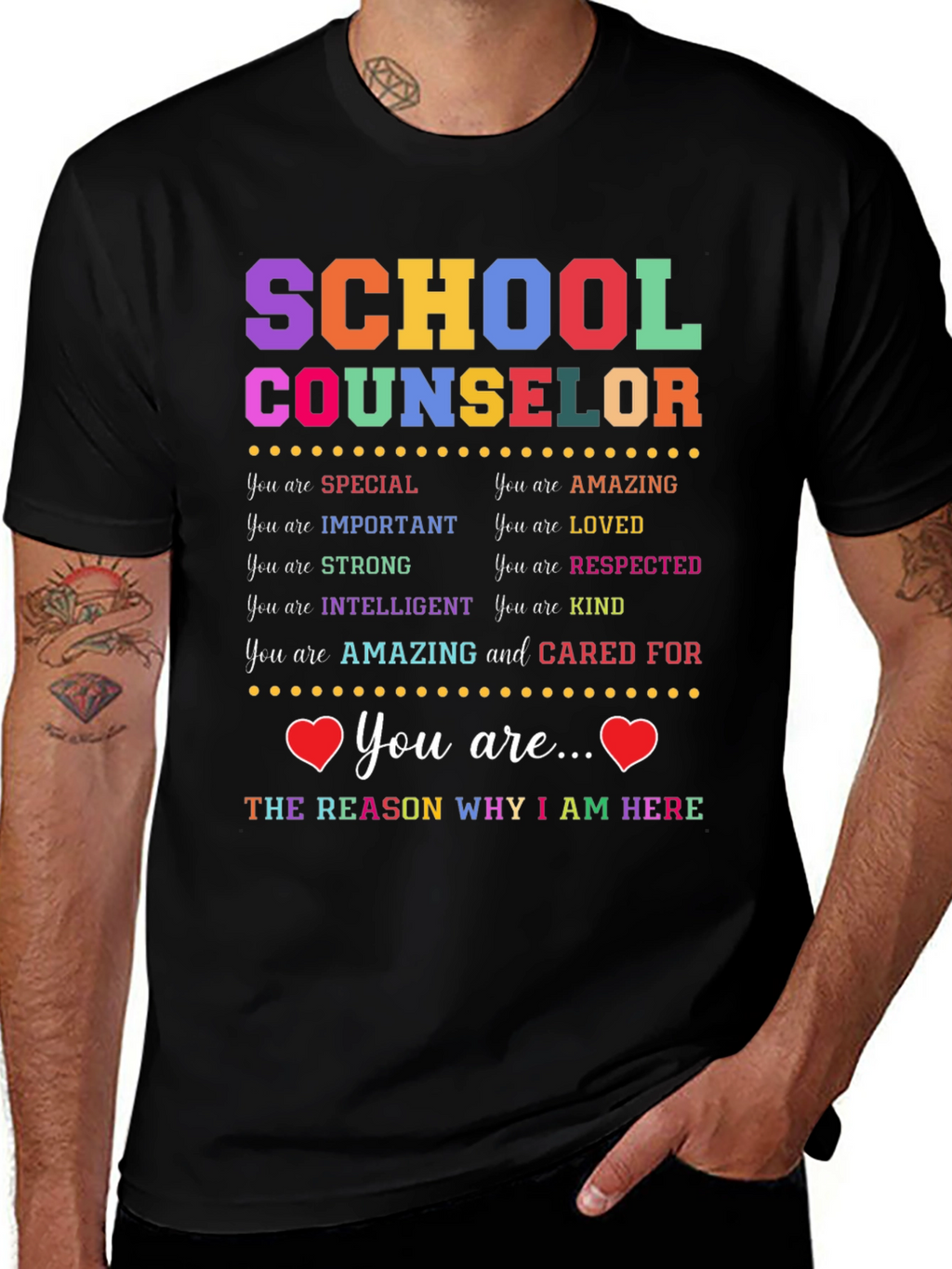 School Counselor Appreciation T-Shirt