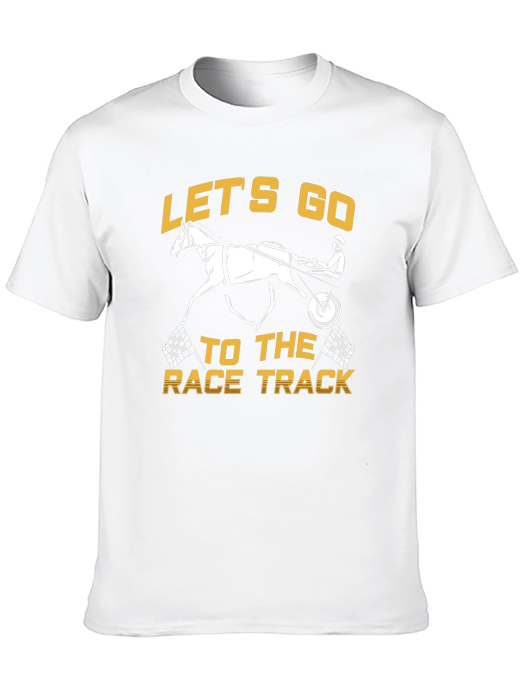 Lets Go to the Race Track Graphic Tee