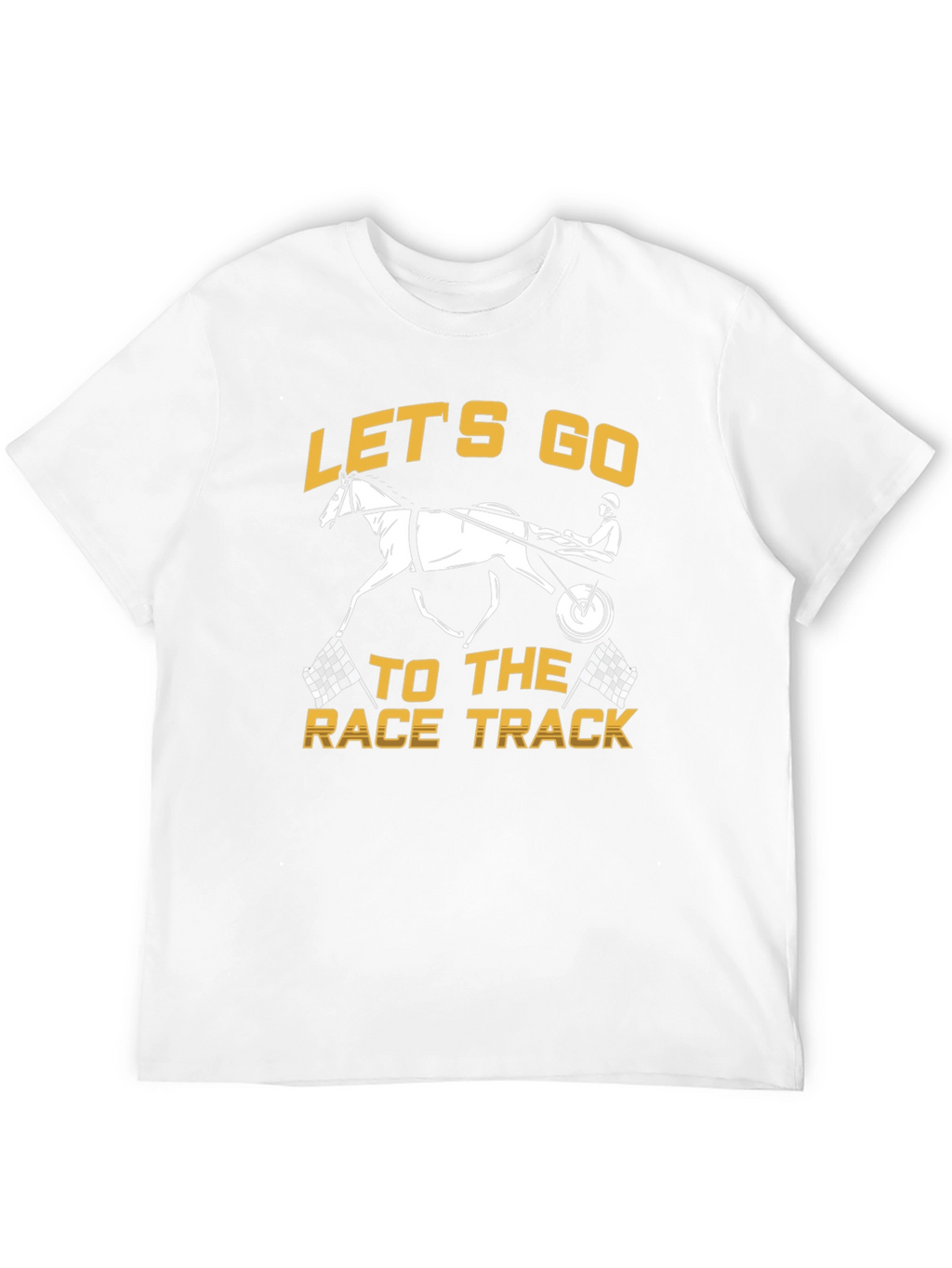 Lets Go to the Race Track Graphic Tee