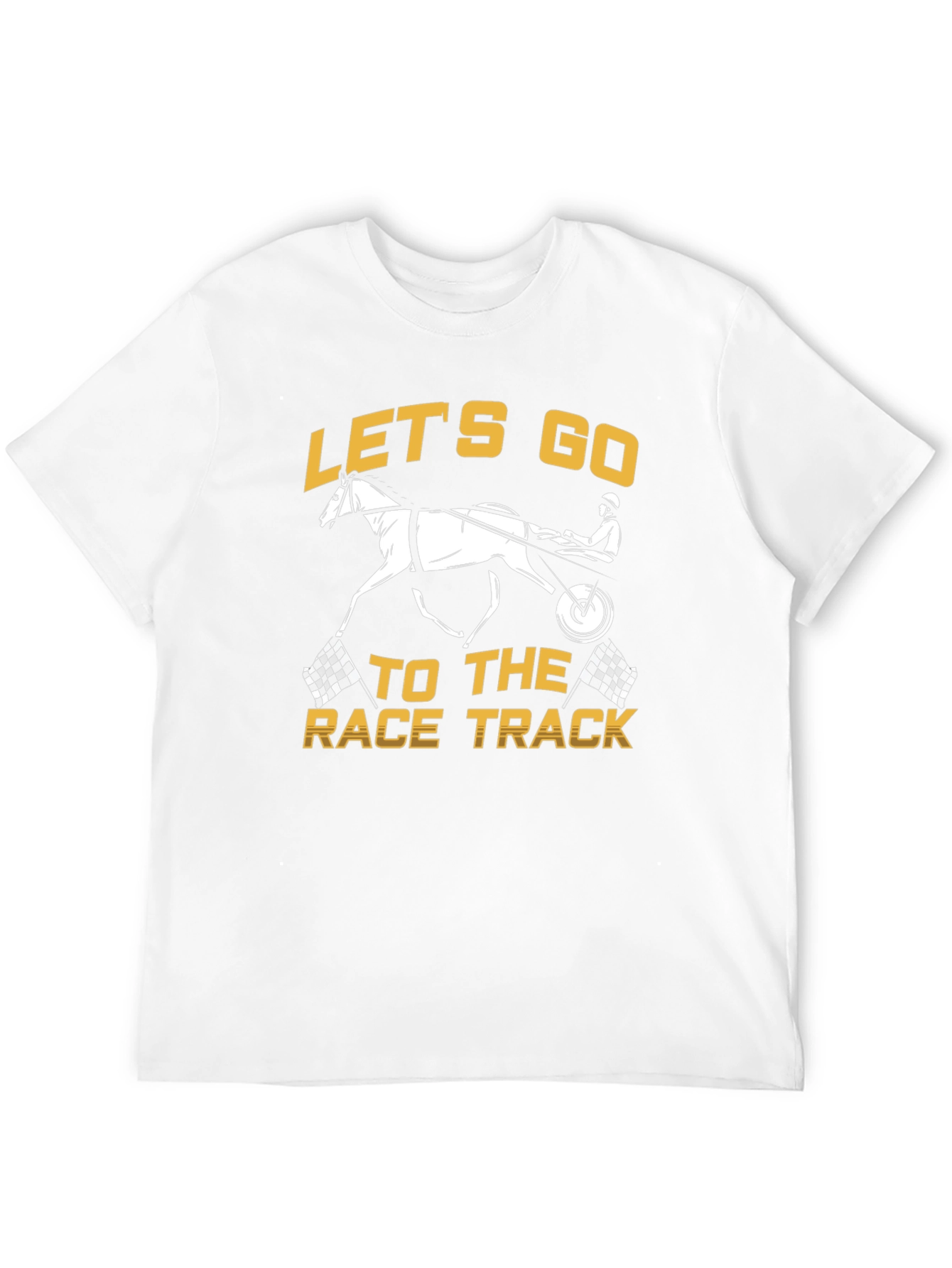Lets Go to the Race Track Graphic Tee
