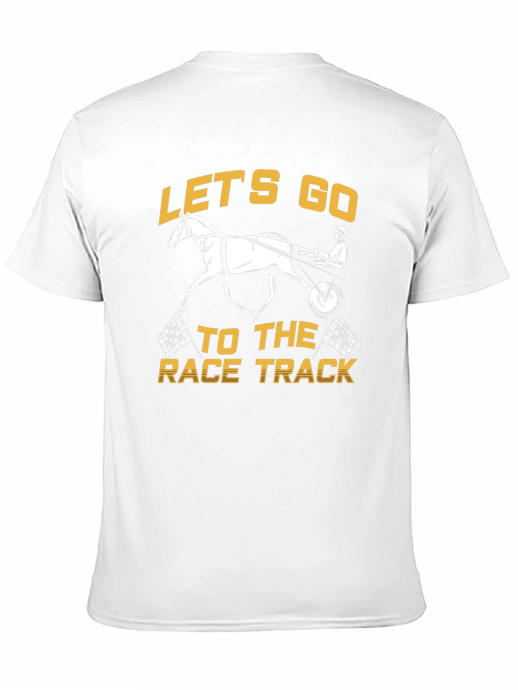 Lets Go to the Race Track Graphic Tee