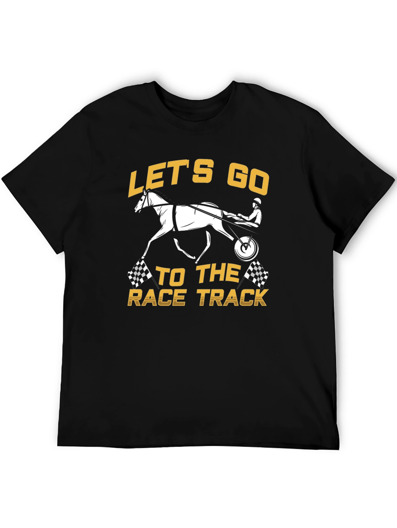 Lets Go to the Race Track Graphic Tee