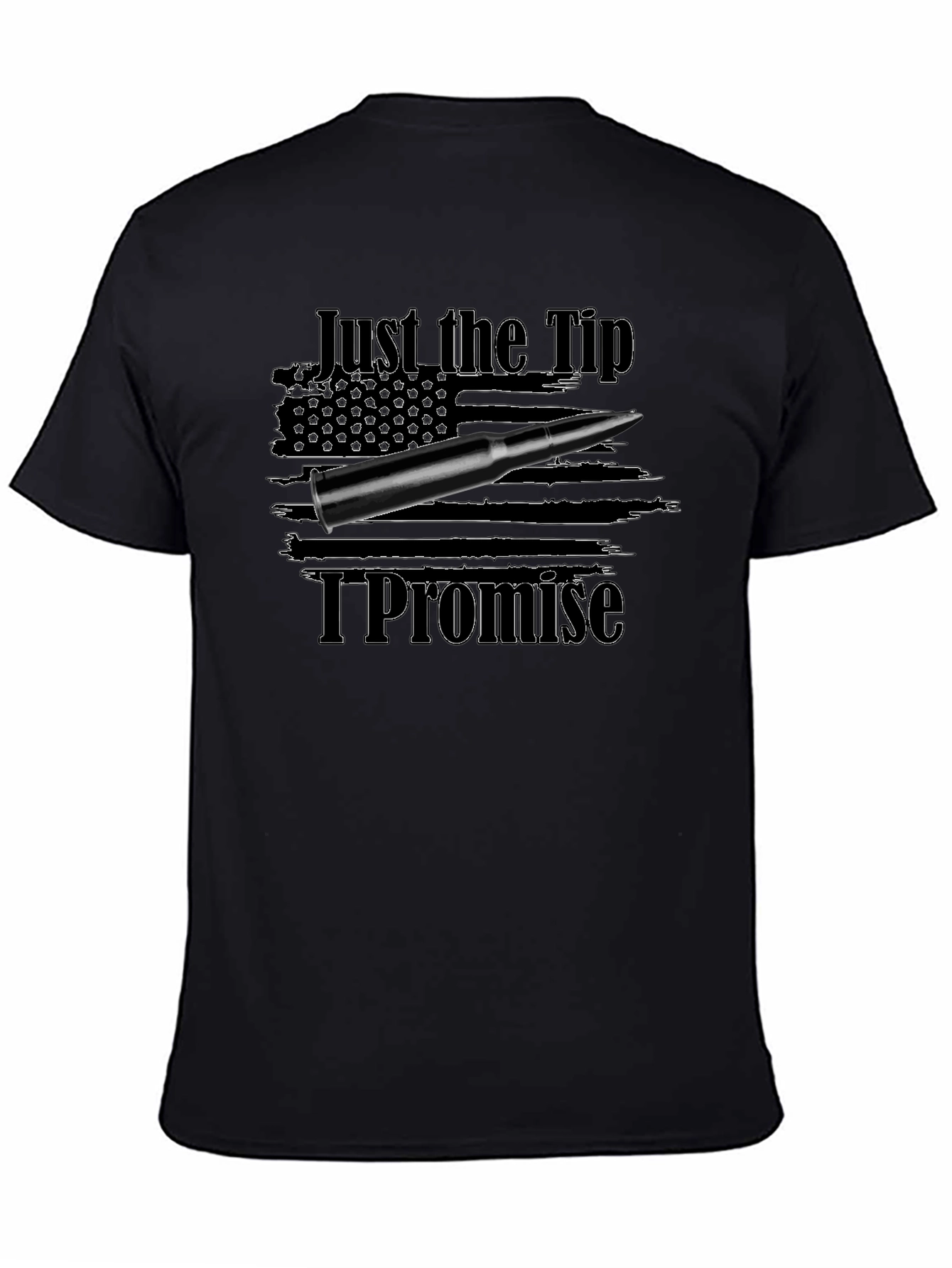 Just the Tip I Promise Funny Graphic Tee