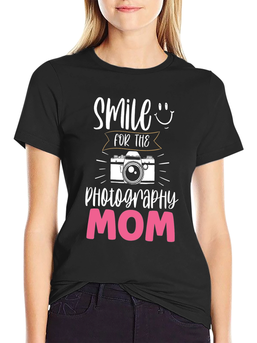 Smile for the Photography Mom T-Shirt