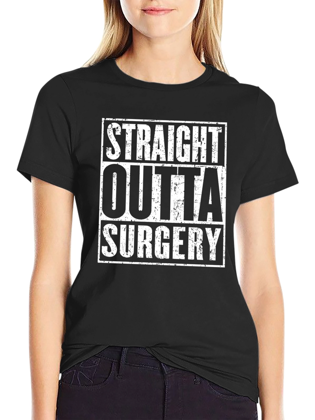 Straight Outta Surgery Graphic T-Shirt