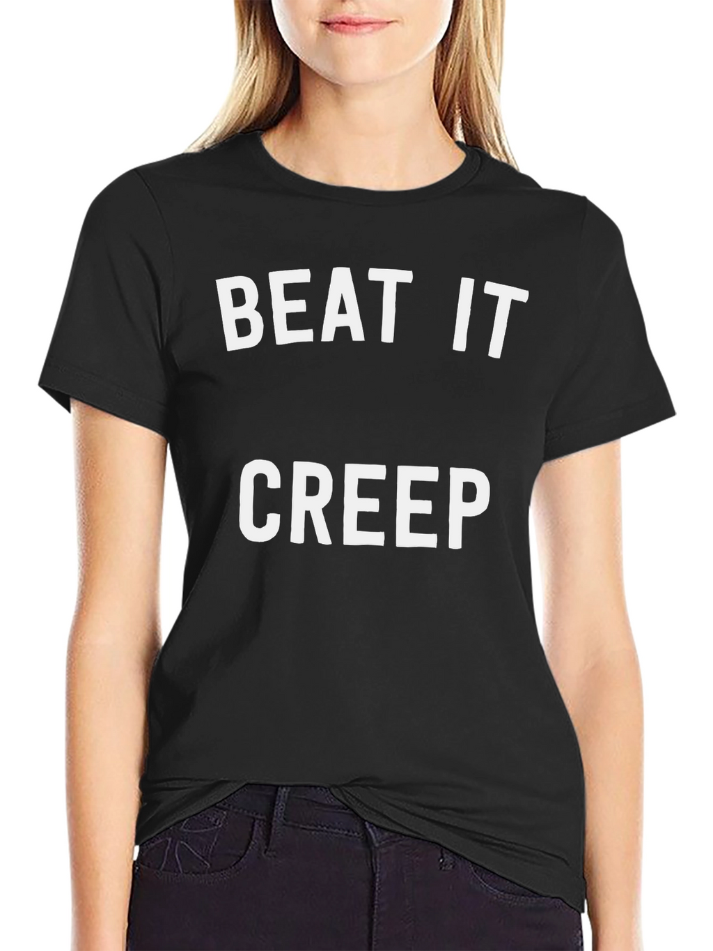 Beat It Creep Black T-Shirt