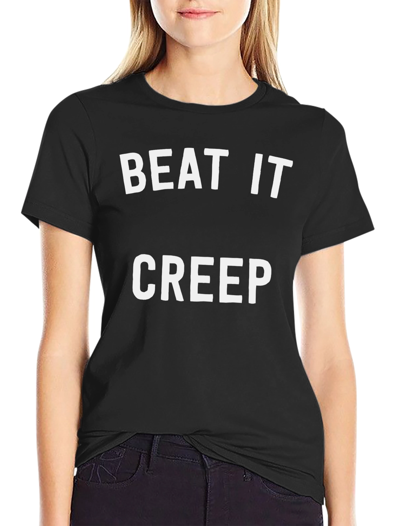 Beat It Creep Black T-Shirt