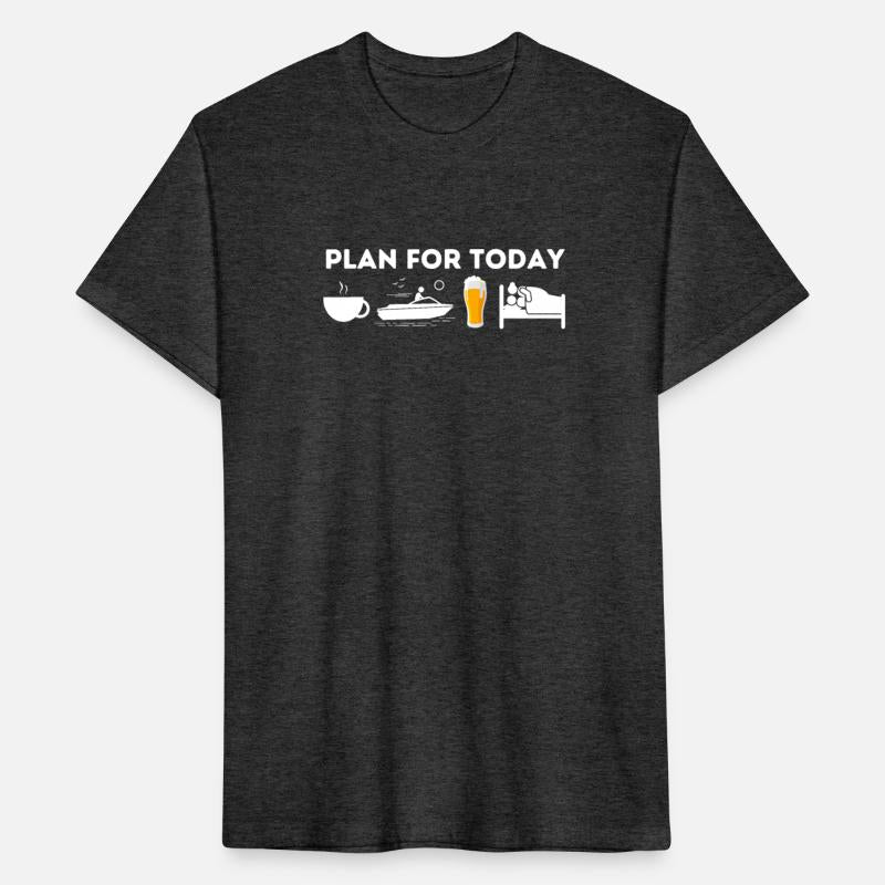 Plan For Today Funny Boat Captain Boating