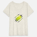 Player And Coach Tennis Tennis Ball Inside