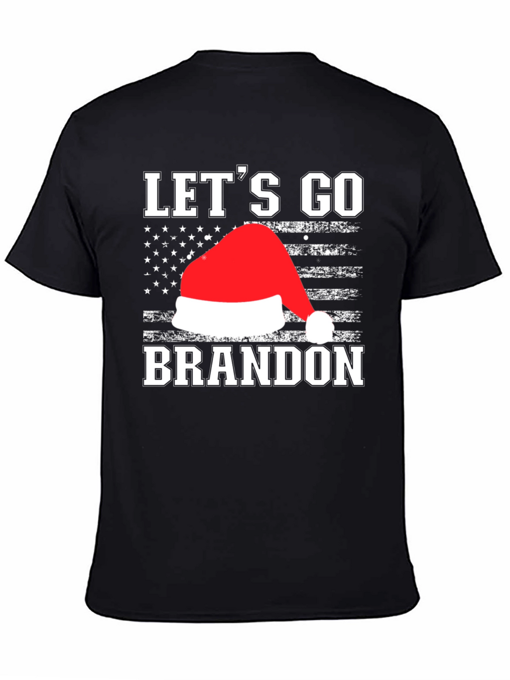 Lets Go Brandon Santa Hat T-Shirt