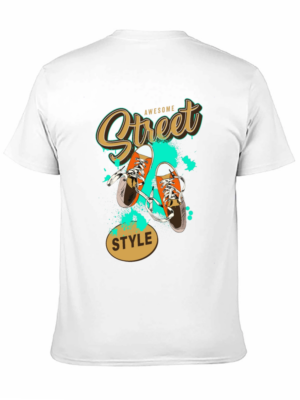 Awesome Street Style Black T-Shirt