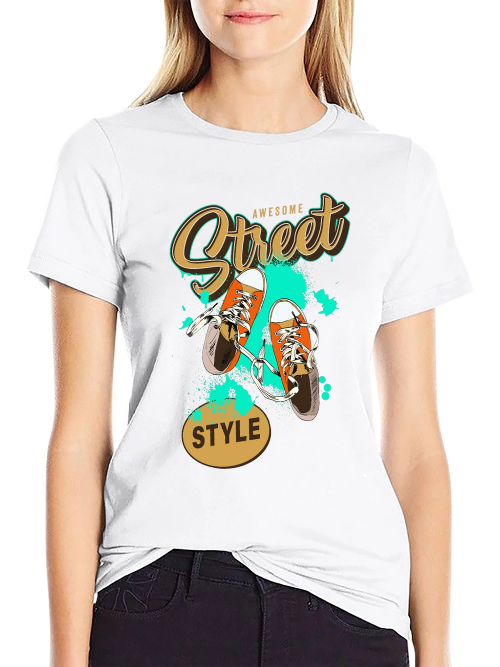 Awesome Street Style Black T-Shirt