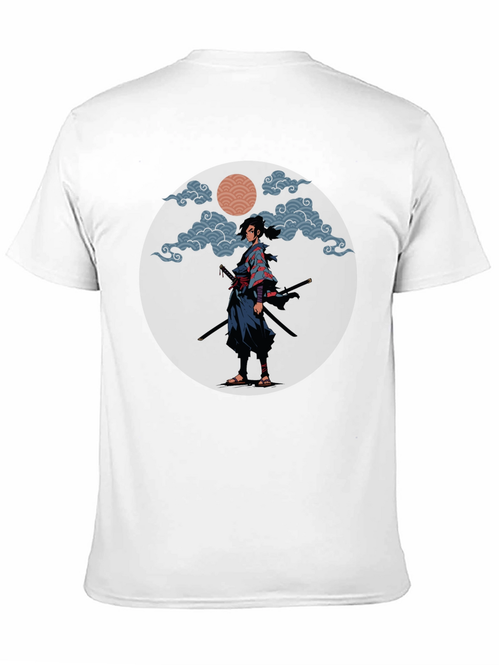 Samurai Graphic Tee - Stylish Warrior Design