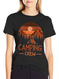 Camping Crew Graphic Tee