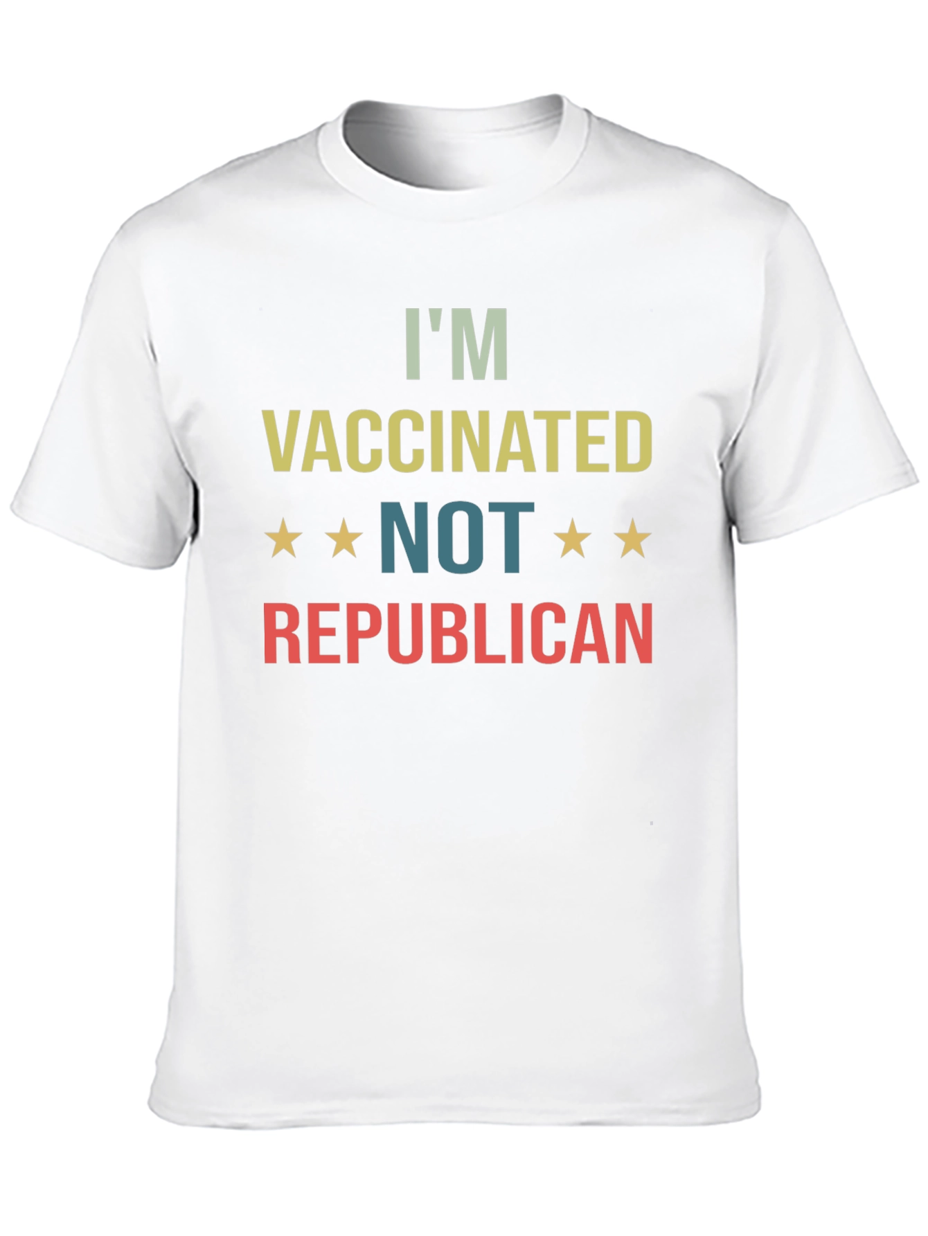 Im Vaccinated NOT Republican T-Shirt