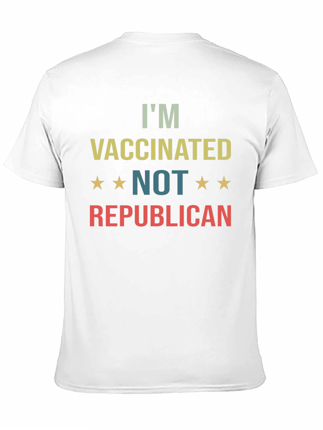 Im Vaccinated NOT Republican T-Shirt