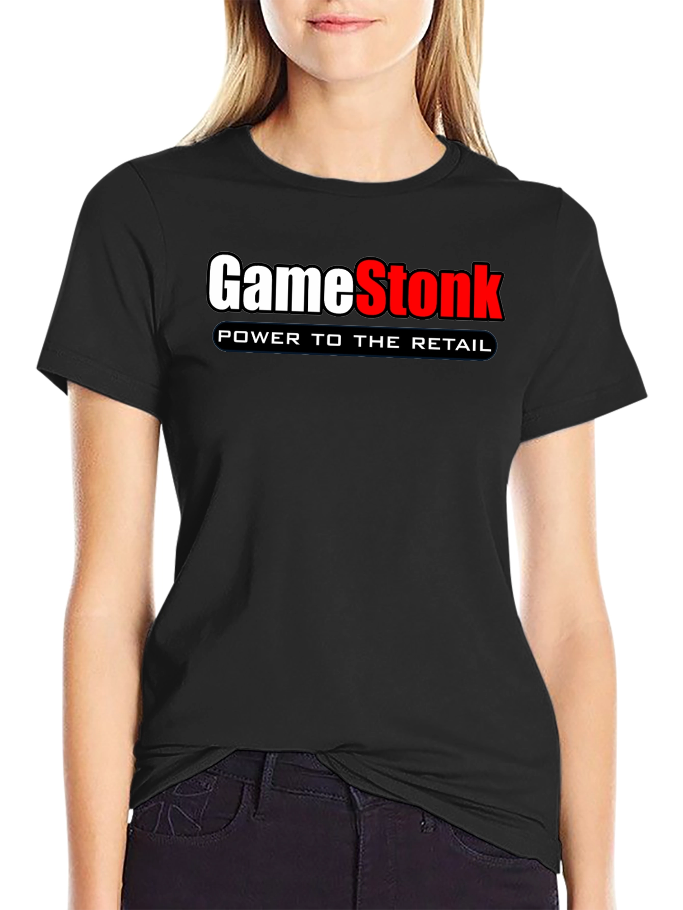 GameStonk Power to the Retail T-Shirt