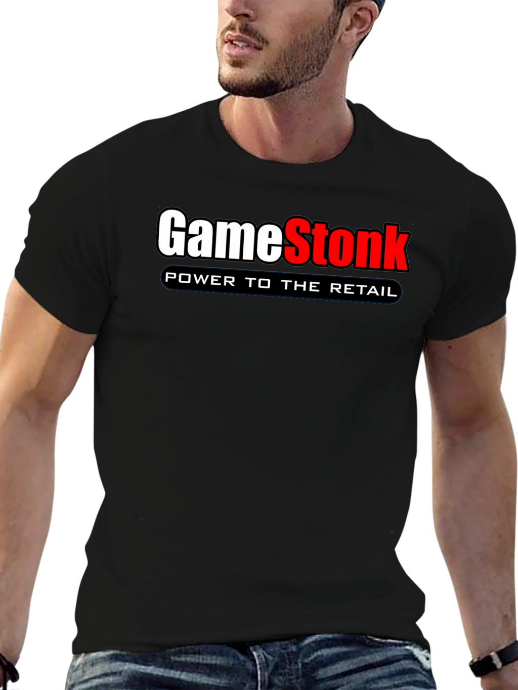GameStonk Power to the Retail T-Shirt