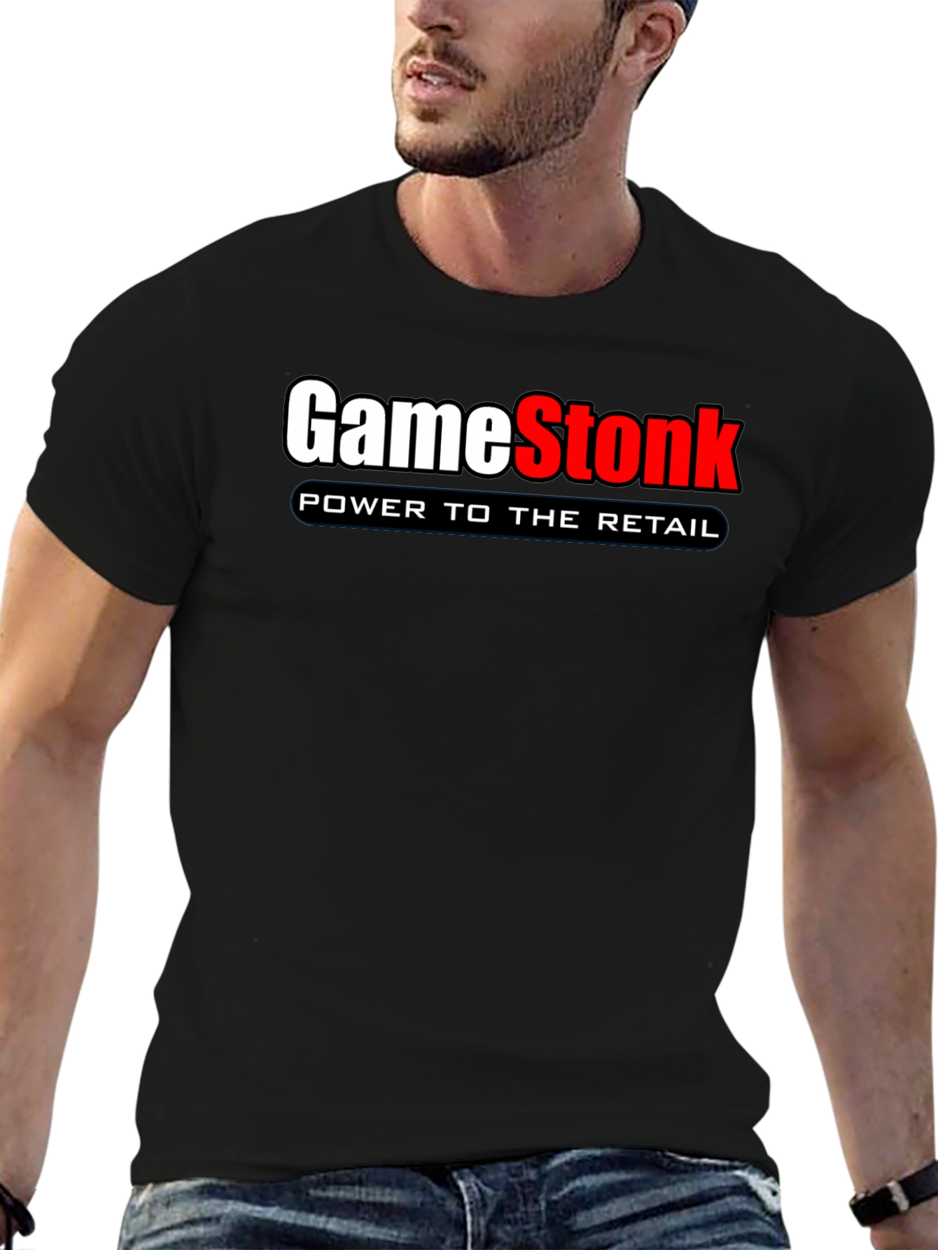 GameStonk Power to the Retail T-Shirt