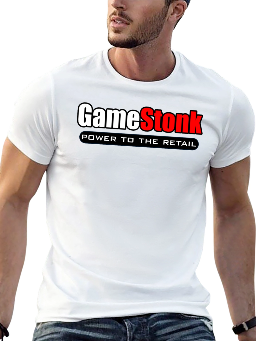 GameStonk Power to the Retail T-Shirt
