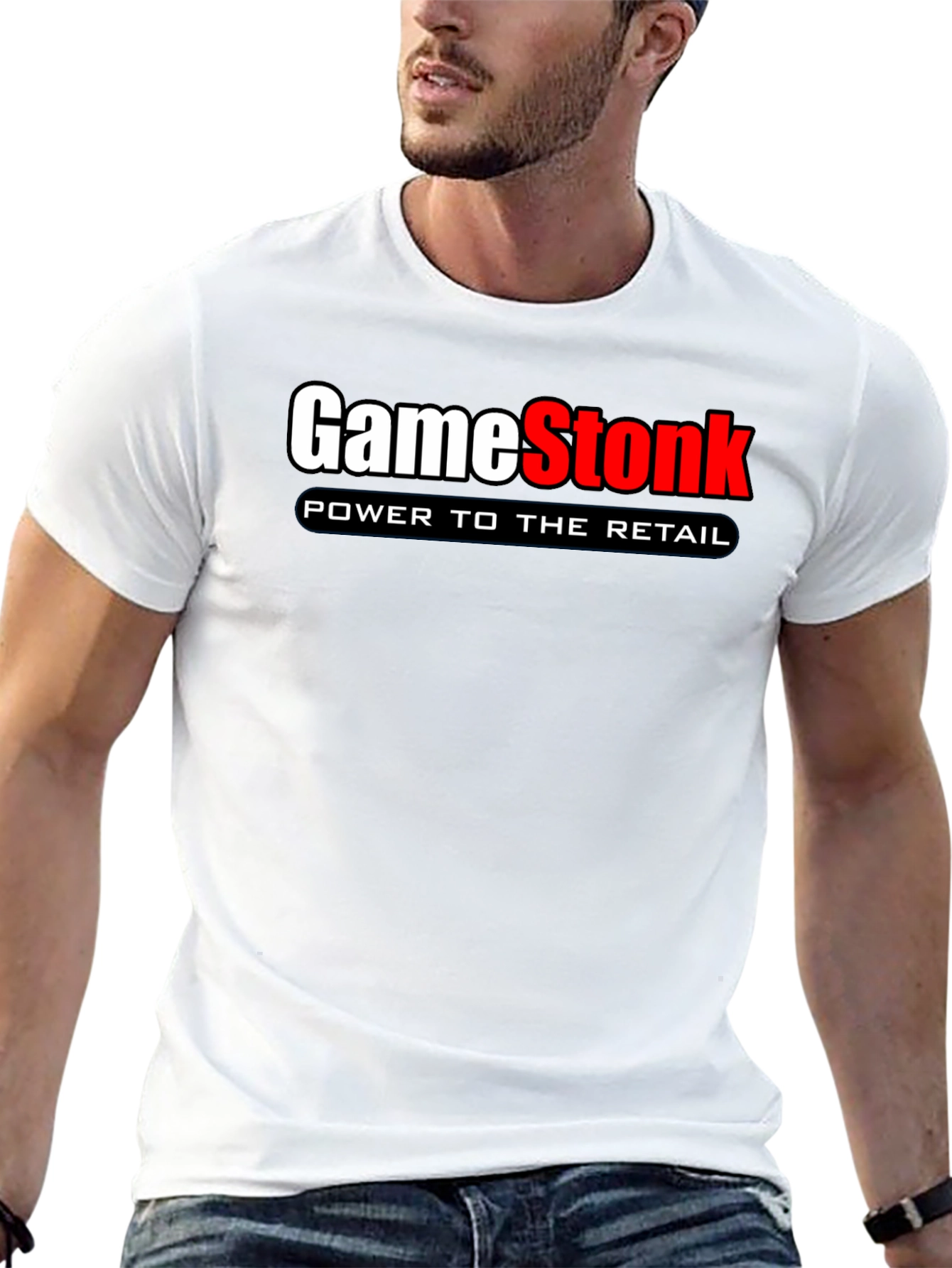 GameStonk Power to the Retail T-Shirt