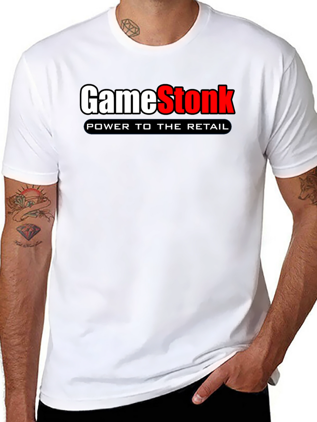 GameStonk Power to the Retail T-Shirt