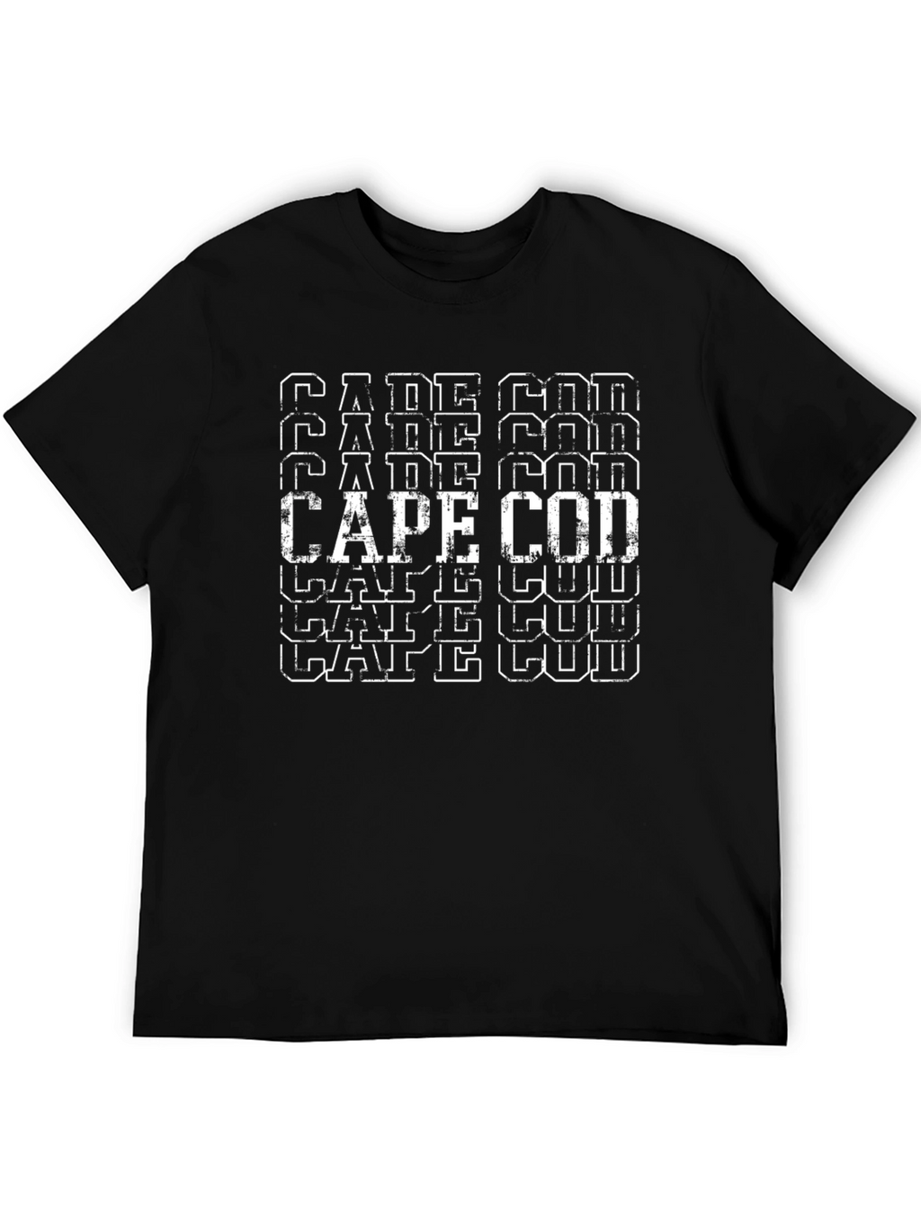 Cape Cod T-Shirt - Distressed Graphic Tee