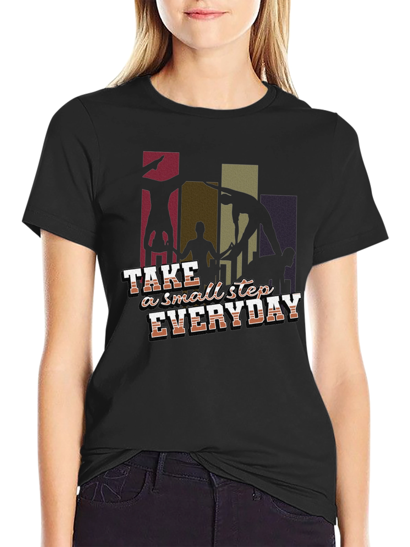 Motivational Acrobatic Silhouette Tee