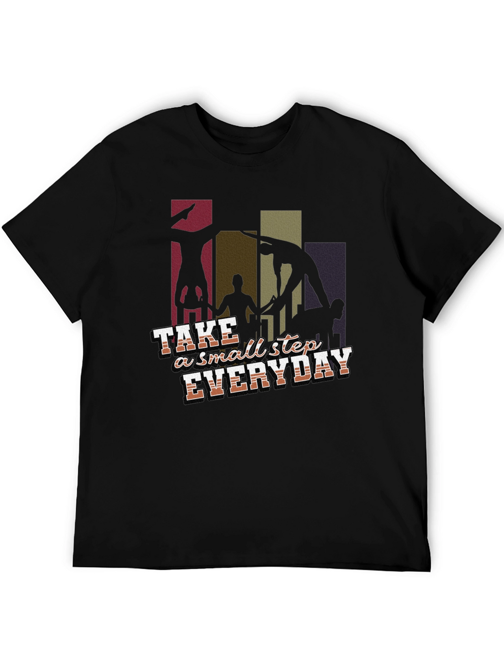 Motivational Acrobatic Silhouette Tee