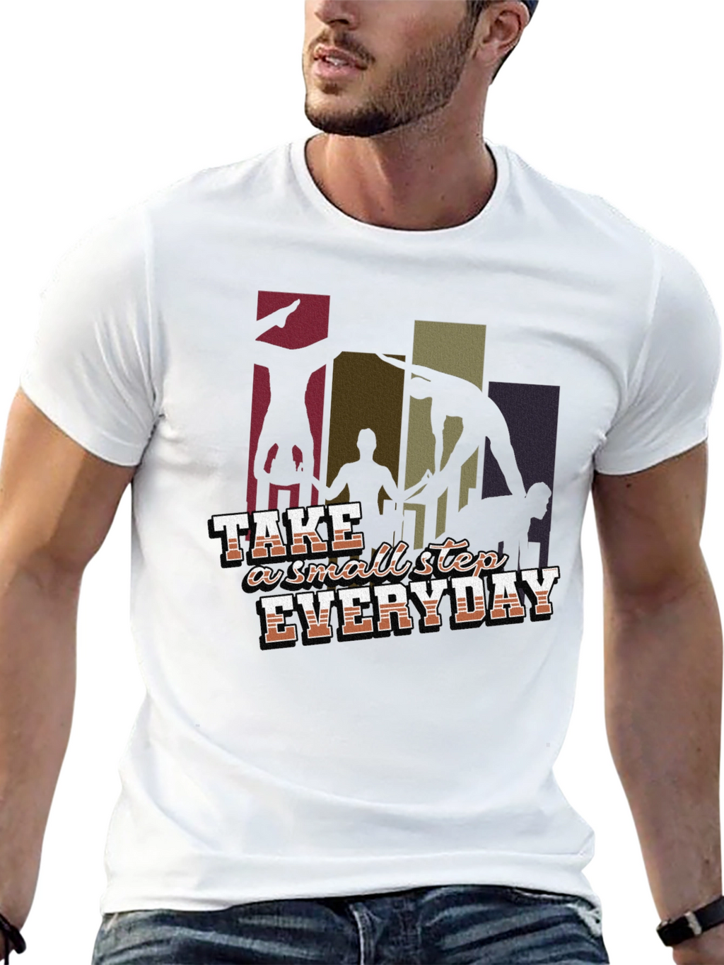 Motivational Acrobatic Silhouette Tee