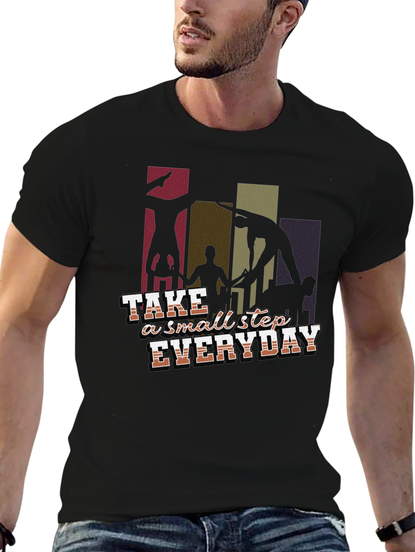 Motivational Acrobatic Silhouette Tee