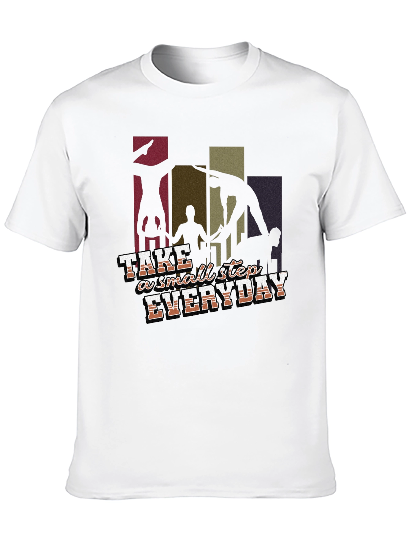 Motivational Acrobatic Silhouette Tee