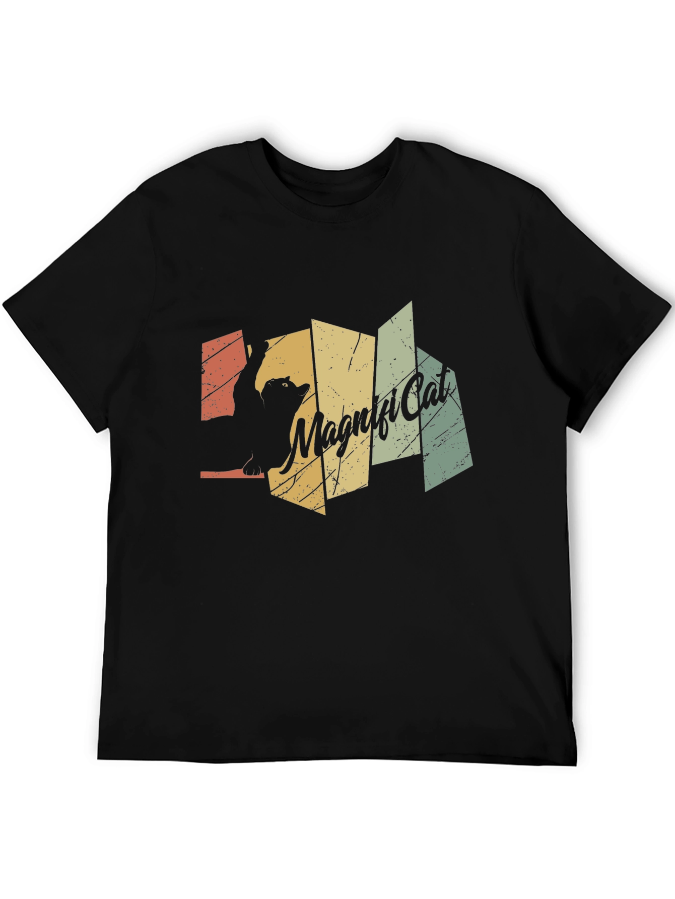 MagnifiCat T-Shirt - Retro Cat Lover Tee